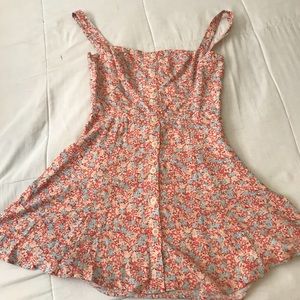 Floral Reformation Babydoll Dress